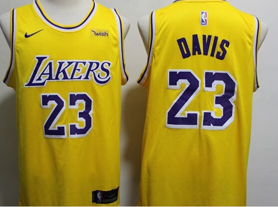 Lakers 23 Anthony Davis Yellow Edition Nike Swingman Jersey YP,We sell and wholesale Lakers 23 Anthony Davis Yellow Edition Nike Swingman Jersey YP on line form chian!